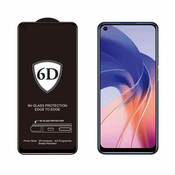 MG Full Glue 6D zaščitno steklo za iPhone 15 10ks, črna