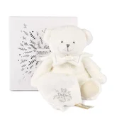 Doudou Darilni set Plišasti medvedek z odejo 30 cm bež