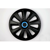 CAR 888 ACCESSORIES Univerzalne Ratkapne 14 Black/Blue Abs Set