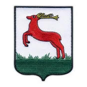 shumee Našitek grba mesta Pila - magnetna podlaga - vezen našitek/značka/emblem