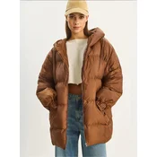 Bianco Lucci Zimski plašč Puffer- und Daunenmäntel mokka