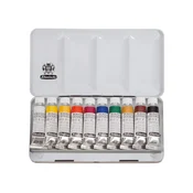 Gvaš barve Schmincke HORADAM v kovinskem setu, 10 x 15 ml