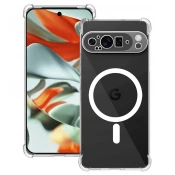 Hibridni ovitek Techsuit Shockproof MagSafe za Google Pixel 9 Pro XL - clear