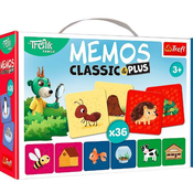 Trefl - Puzzle Pexeso Maxi: Zvieratá a ich domček - 1 - 39 kosov