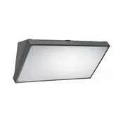 LED zunanja stenska svetilka s senzorjem LED/20W/230V IP65 siva