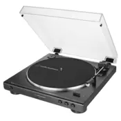 Audio-Technica AT-LP60XBT Belt-drive audio turntable Black Fully automatic