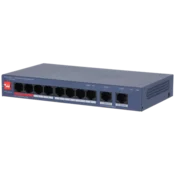 Dahua CS4010-8ET2GT cloud PoE switch 8 portova sa gigabitnim uplinkom i DIP 110W