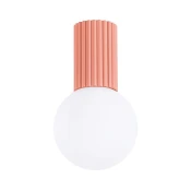 Sollux SL.1753 - Kupatilsko plafonsko svetlo HALO 1xG9/8W/230V IP44 ružicasto