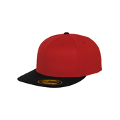 Premium 210 Fitted 2-Tone red/blk