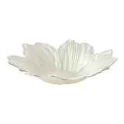 Flower shaped bowl, made from glass, 30 cm, Spring Glass - Easy Life