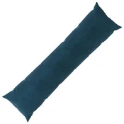 Vidaxl Prevleka za blazino HEERLEN Modra 40 x 145 cm Žamet