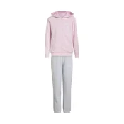ADIDAS SPORTSWEAR Športna trenirka ESSENTIALS pegasto siva/roza/bela