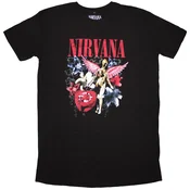 Nirvana In Utero Vintage Collage Dress Black S Ženske Majica