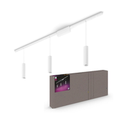 Philips - SET 3x LED Zatemnitveni lestenec za tračni sistem Hue LED/15,6W/230V