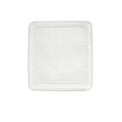 KELA Podloga za prhanje KRETA PVC bela 55x55cm KL-22360