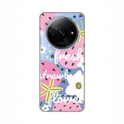 Maska za mobilni telefon Xiaomi Redmi A3 FRESH PRINT SKIN, Roze