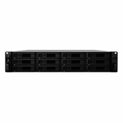 Synology RackStation RS2423+ NAS 12-Bay 0/12 2.5" /3.5" SATA HDD/SSD 1x 10GbE + 2x GbE LAN 2x USB 3.0 1x PCIe 3.0 x8 8GB RAM