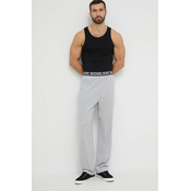 Homewear hlače Michael Kors boja: siva, s tiskom