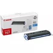 Canon toner CRG-707C (Cyan) za LBP5000/5100, yield 2K