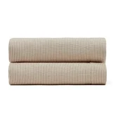 Bež bombažno pregrinjalo 240x260 cm Bedar – Kave Home