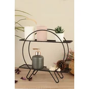 Aberto Design Polica Halka D2K, 35 x 33 x 10 cm, Crna
