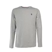 U.S. POLO ASSN. Majica svetlo siva