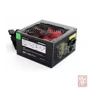MS Industrial MISSION Q 500W, passive PFC, 12cm fan, on/off switch