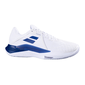 Moška obutev za tenis Babolat Propulse Fury 3 AC M White/Dark Blue EUR 43