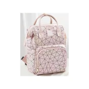 BBO Torba za mame WT045 FASHION MAMA BAG roze