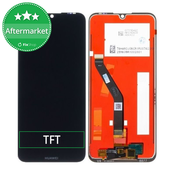Huawei Y6 (2019) - LCD zaslon + steklo na dotik (Midnight Black) TFT