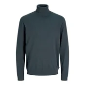 JACK & JONES Pulover temno siva