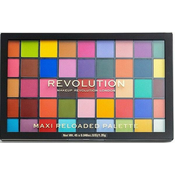 Makeup Revolution Ponovno naloženo Maxi 45 senčilo za oči ( Maxi Reloaded Palette Monster Mattes) 60,75 g