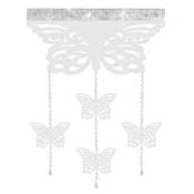 shumee Moderna zavesa BUTTERFLIES SCREEN z odprtimi obeski GLAMOUR Garland 60x95