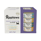 Applaws Variety Selection Konzerva za macke, izbor u umaku 12 x 70 g