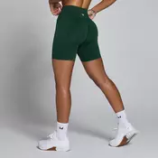 MP Womens Lift Seamless Scrunch Shorts - Dark Emerald - XL