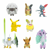 Pokemon set 8 figur W8