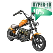 HYPER GOGO Challenger 12 Plus elektricni motocikl za djecu - narancasti