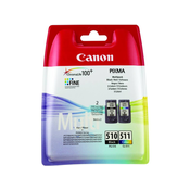 CANON PG-510/CL-511 (2970B010) BK/CL, komplet original kartuš