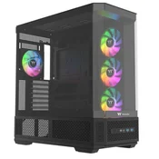 Thermaltake Kucište View 370 TG ARGB, Mid Tower, Crno