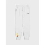 Sinsay - Donji deo trenerke loose jogger The Simpsons - srednjesivo