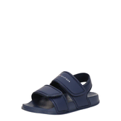 TOMMY HILFIGER Sandali mornarska/brusnica/bela