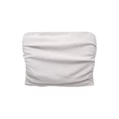 Pull&Bear Top svetlo siva