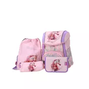 Šolska torba ABC-123 - 4-delni set, ergo premium, samorog
