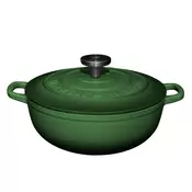 Maxwell&Williams Kozica Cast Iron Racing Green 3,3L/zelena/indukcija/lito železo, emajl, (5000198758)