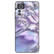 Silikonski črni ovitek za Xiaomi Redmi Note 12S - Iridescent bubbles