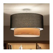 Brilagi - LED pritrjena stropna svetilka CERIA 1xE27/60W/230V premer 50 cm bela/črna/bež