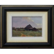 Salaš , Ulje na platnu, 18 x 25 cm