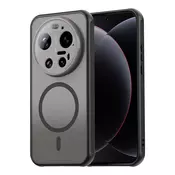 Hibridni ovitek HaloFrost II MagSafe za Xiaomi 17 Ultra - black