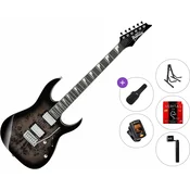 Ibanez GRG220PA1-BKB Standard SET Transparent Brown Black Sunburst Elektricna gitara