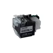 Compatible ink cartridge LC422XLBK, pigment, 64ml for Brother printers (ORINK BULK)